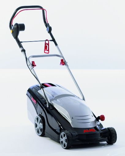 34E Comfort : With its elegant design and outstanding functionality, the AL-KO 34E Comfort is suited to small lawns of up to 300m2 due to its 34cm cutting width and powerful 1200 watt induction motor.  : Motor Size  1200 Watt Induction  
Cutting Height  25-75mm  
Cutter Deck  ABS  
Rear Roller  No  
Box Volume  37 litres  
Cable Length  16 metres  
Weight  14kg  
Warranty  2yr Labour / 3yr Parts  