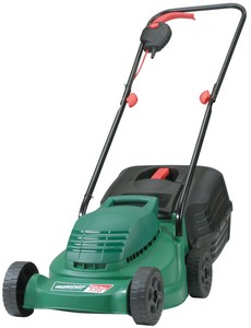 Easi-trak 320 :  : 1000W motor
28ltr grass box
20-60mm (height of cut)