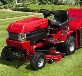 S Series Tractor Mower S130 Mini :  : 13 HP B&S Engine
Single Cylinder (S)
RD deck (30 inch)
Sweeper (Powered Grass Collector)